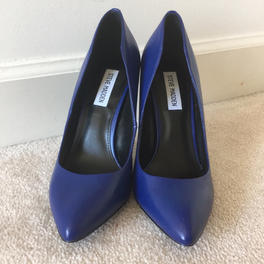 Blue Steve Madden Heels